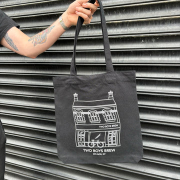 TWO BOYS BREW Tote Bag