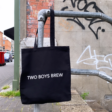 TWO BOYS BREW Tote Bag