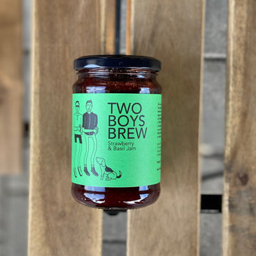 Two Boys Brew Strawberry & Basil Jam